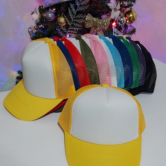 Plain Hats Trucker Hat (Choose your Color) - Picture 3 of 16